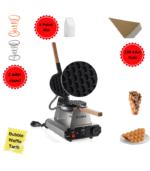 Bubble Waffle Makine Seti Granit
